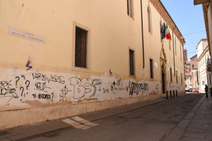 Contrà Pasquale Cordenons in onore del professore del Pigafetta