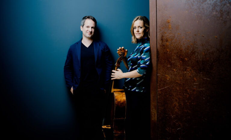 Sol si è esibita in duo con Bertrand : Mendelssohn e Brahms a confronto al Teatro Comunale di Vicenza per la Società del Quartetto