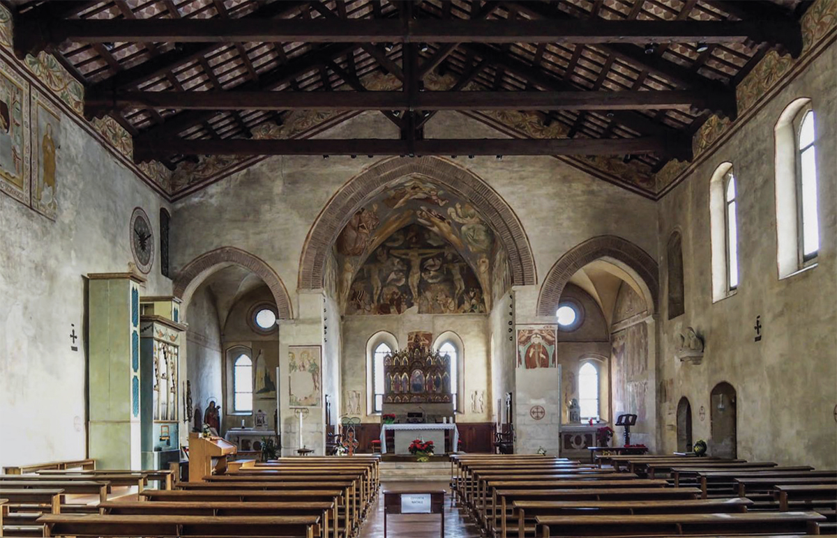 Abbazia di Sant'Agostino Vicenza interno