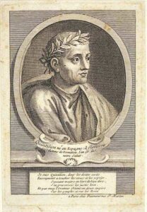 Marco_Fabio_Quintiliano, allievo di Remmio Palemone