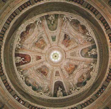 cupola di villa capra