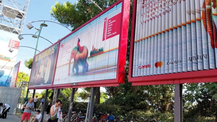 Veneto, Mostra Internazionale d'Arte Cinematografica di Venezia, alcuni titoli (foto Emanuele Manfredo Fioravanzo)