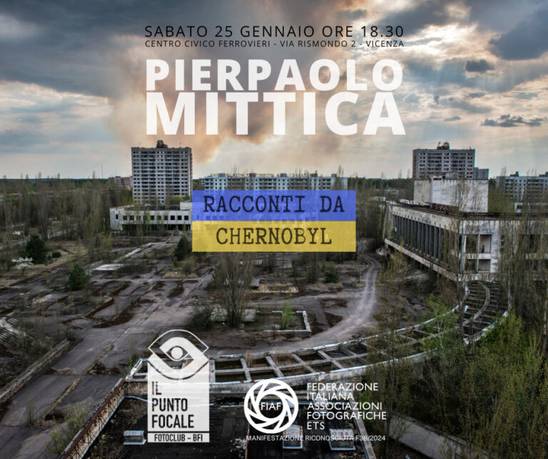 Il fotoreporter Pierpaolo Mittica presenta a Vicenza il suo libro Chernobyl