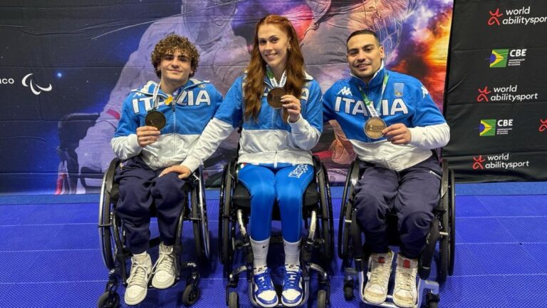 Cdm Paralimpica: Massa d’oro a San Paolo, bronzo Paolucci e Markowska