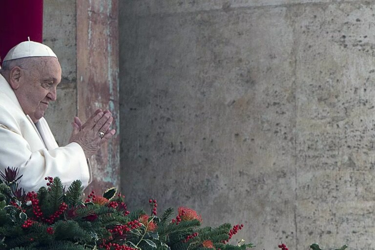 Papa Francesco “Da qui la guerra appare ancora più assurda”