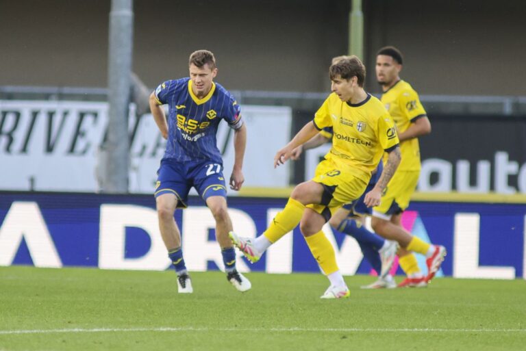 Pari senza gol nello scontro salvezza fra Verona e Parma