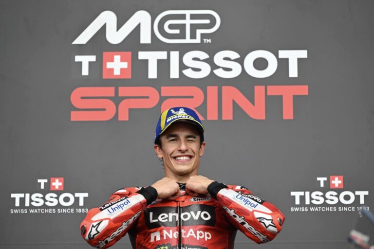 Marc Marquez vince la sprint ad Austin, Bagnaia sul podio