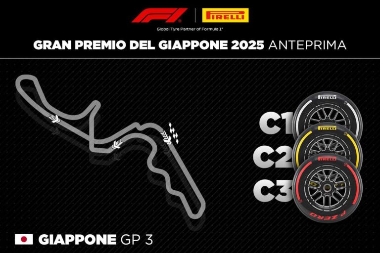 A Suzuka il debutto stagionale della C1, la mescola più dura della gamma 2025