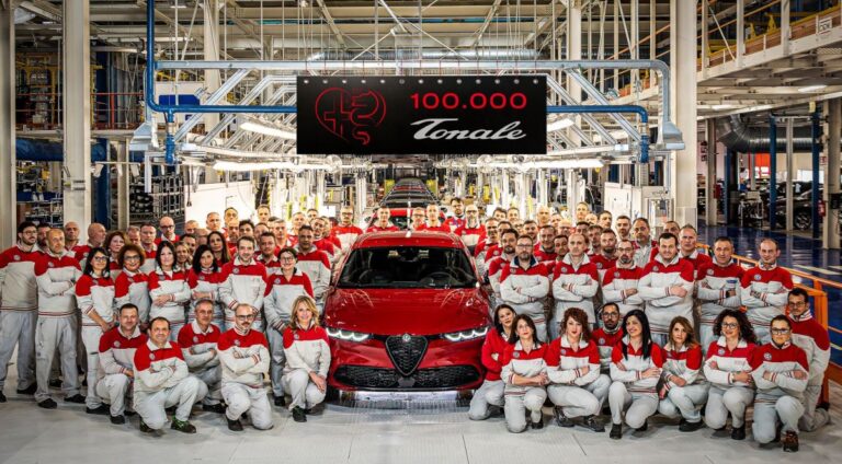 Prodotta a Pomigliano d’Arco la 100.000 Alfa Romeo Tonale