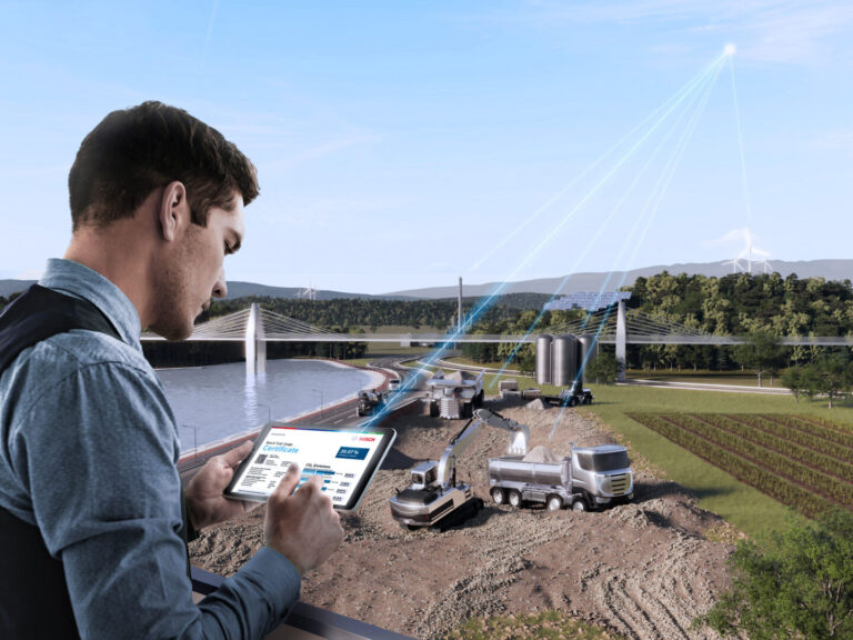 Bosch alla fiera Bauma 2025, Powertrain per delle macchine edili più sostenibili