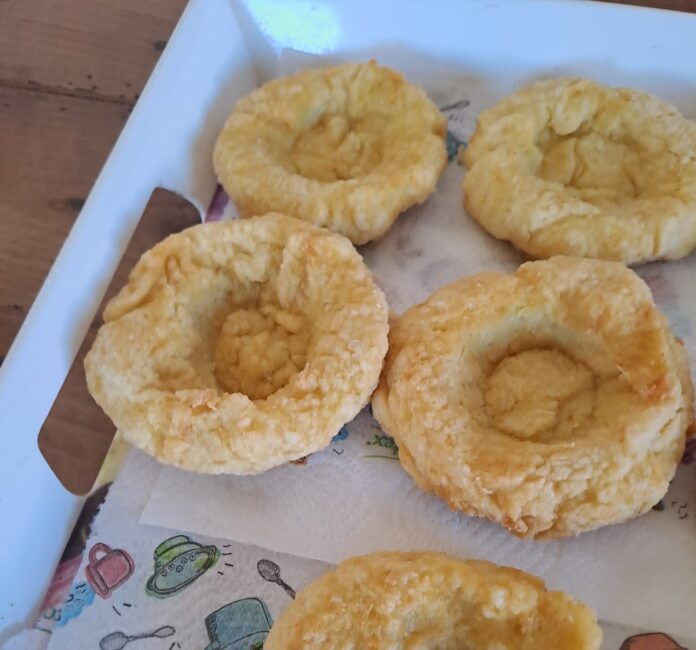 I nidi fatti con la polenta avanzata