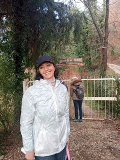 Francesca Celeste Sprea, presidente dell’associazione “Incanto del bosco” e Forest therapy guide