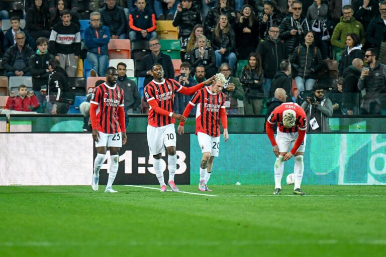 Il Milan vince e torna a credere nell’Europa, Udinese al tappeto 4-0