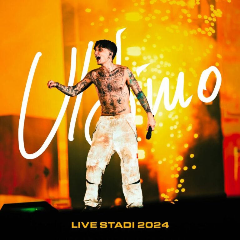 Dal 23 maggio “Live Stadi 2024”, il nuovo live album di Ultimo