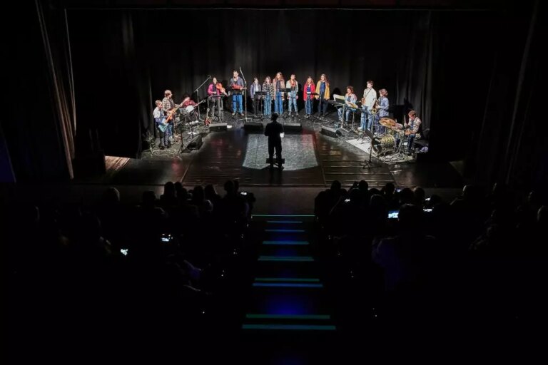 Record di band a prove per il concerto di chiusura dell’Hybrid Music Ensemble