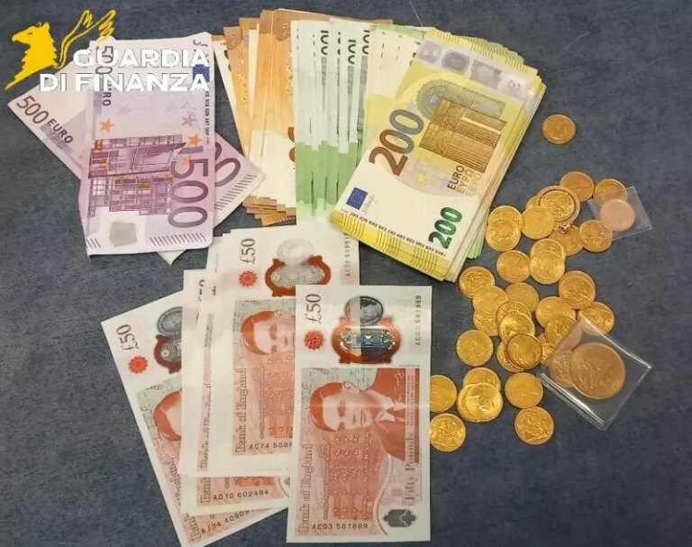 Movimenti clandestini di valuta a Ciampino, sequestrati 23.640 euro nascosti in barattoli di cioccolata