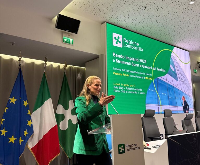 Da Regione Lombardia 100 mln per riqualificare gli impianti sportivi