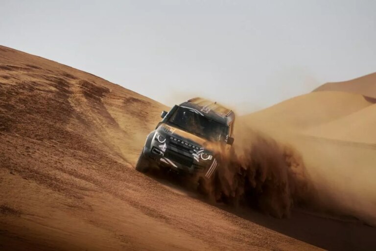 Defender completa i primi test del prototipo da Rally-Raid