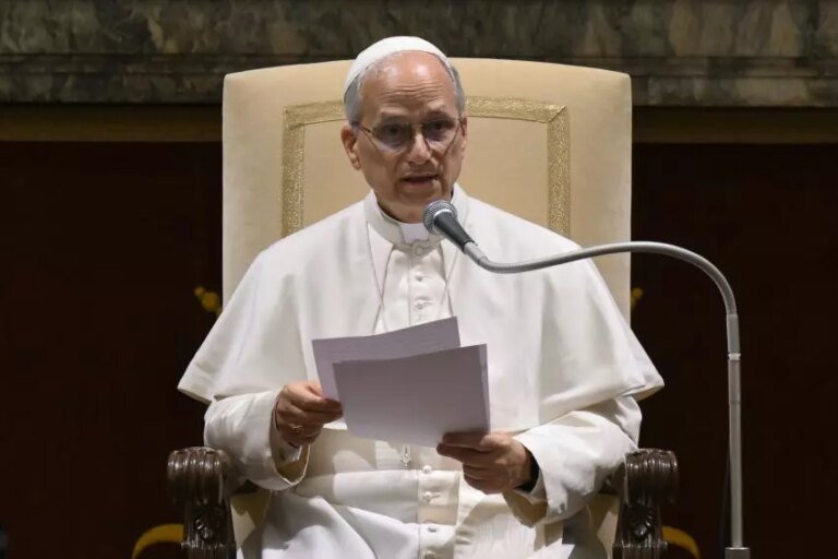 Papa Leone XIV “Basta strumenti di morte, per la pace praticare la giustizia”
