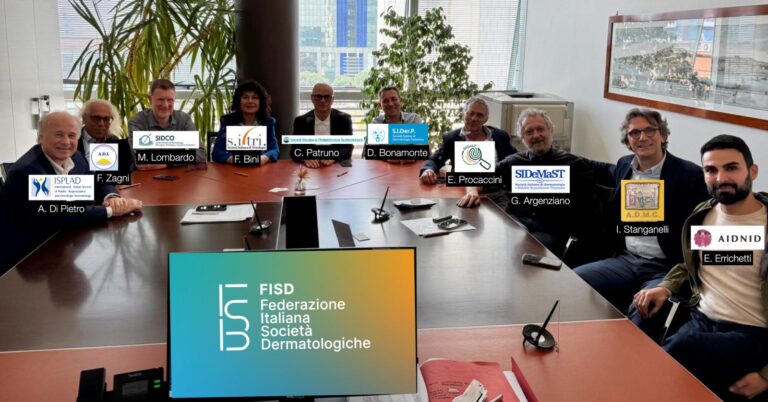 Nasce la Federazione Italiana Società Dermatologiche