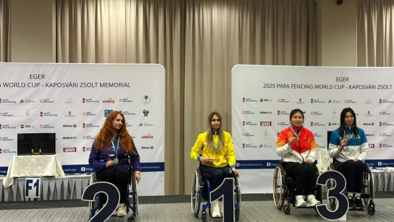 Coppa del Mondo di scherma paralimpica, bronzo per Mogos nella sciabola a Eger