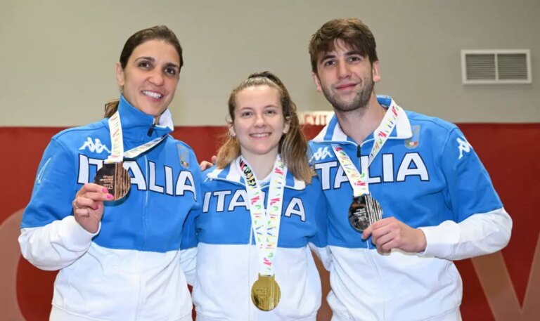 A Vancouver brilla l’Italia del fioretto: oro Favaretto, argento Filippi e bronzo Errigo