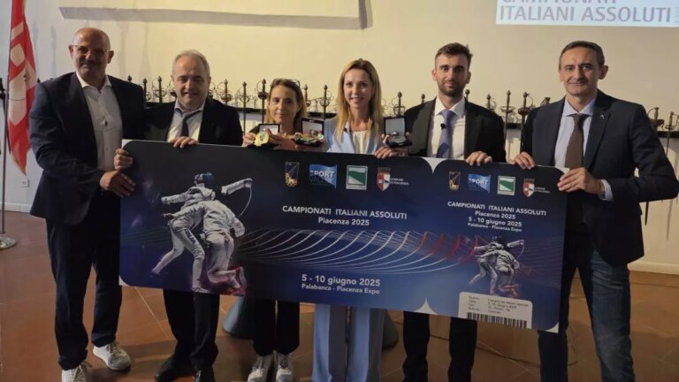 Presentati a Piacenza i Campionati italiani assoluti di scherma 2025