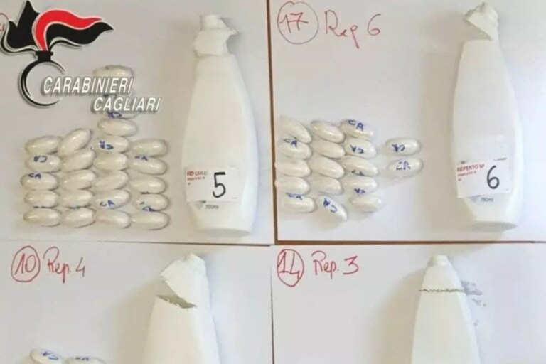 Nascondeva un kg di cocaina nel bagnoschiuma, un arresto al Porto di Cagliari