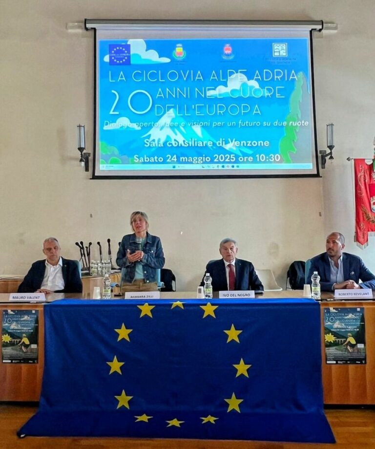 Alpe Adria, Zilli “Il Friuli Venezia Giulia è il crocevia del cicloturismo europeo”