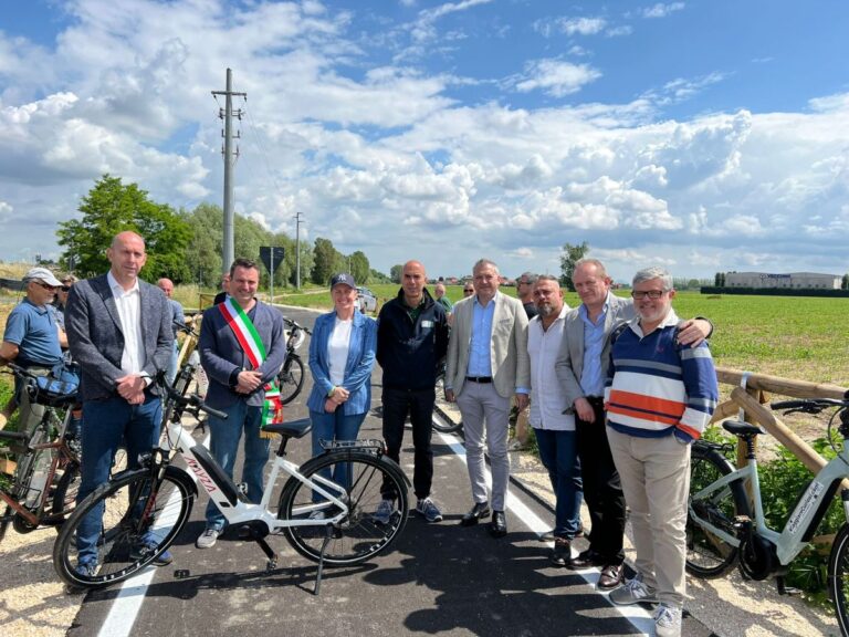 Ciclovia Treviso-Ostiglia, aperto al transito il tratto Legnago-Cerea