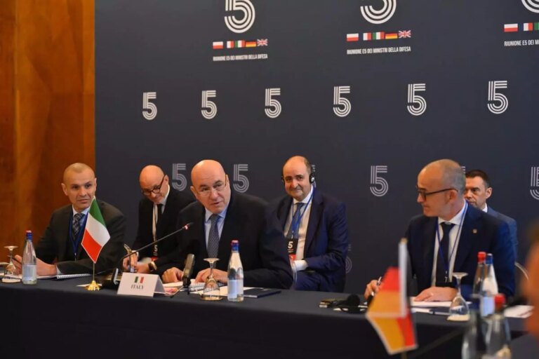 Crosetto alla riunione E5 “La Difesa europea è un progetto che supera i confini dell’UE”
