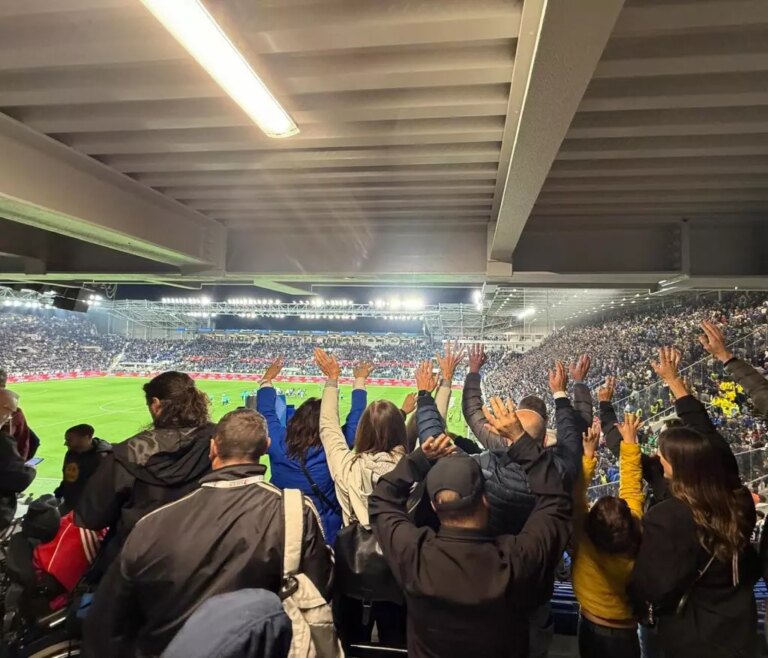 I pazienti dell’IRCCS Policlinico San Donato allo stadio per Atalanta-Roma