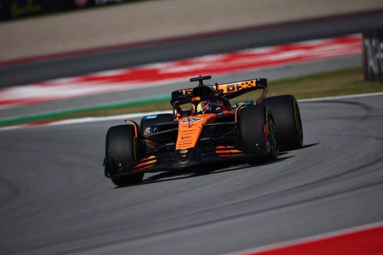 Piastri in pole in Spagna davanti a Norris, Hamilton 5° e Leclerc 7°