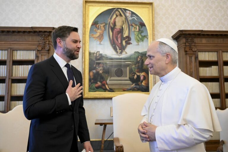Papa Leone XIV incontra Vance, focus sui negoziati come soluzione nelle aree di conflitto