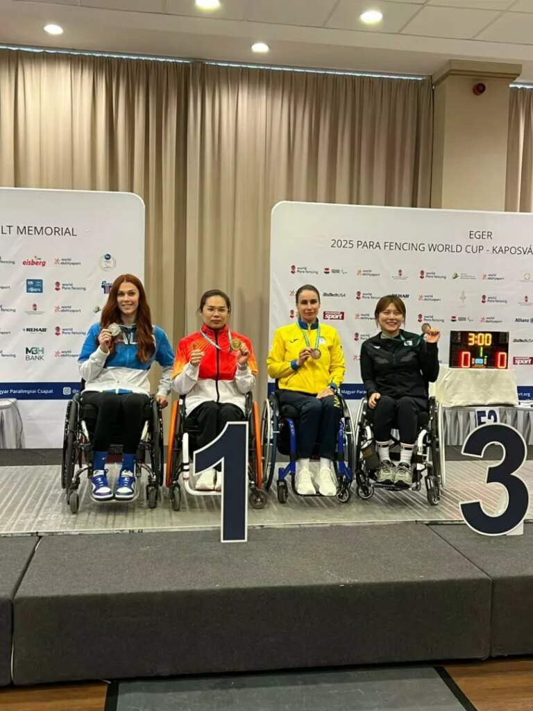 Coppa del Mondo paralimpica, ad Eger Julia Anna Markowska è argento nella spada