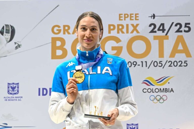 Rizzi regina di spada a Bogotà, terzo successo in Coppa del Mondo
