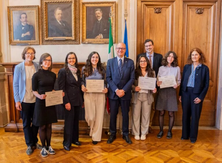 Valditara incontra le vincitrici delle Olimpiadi europee femminili di matematica