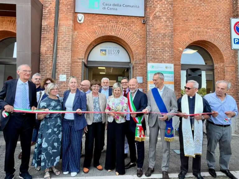 Inaugurata a Cerea la nuova Casa di Comunità, Lanzarin “Sarà un punto di riferimento per i cittadini”