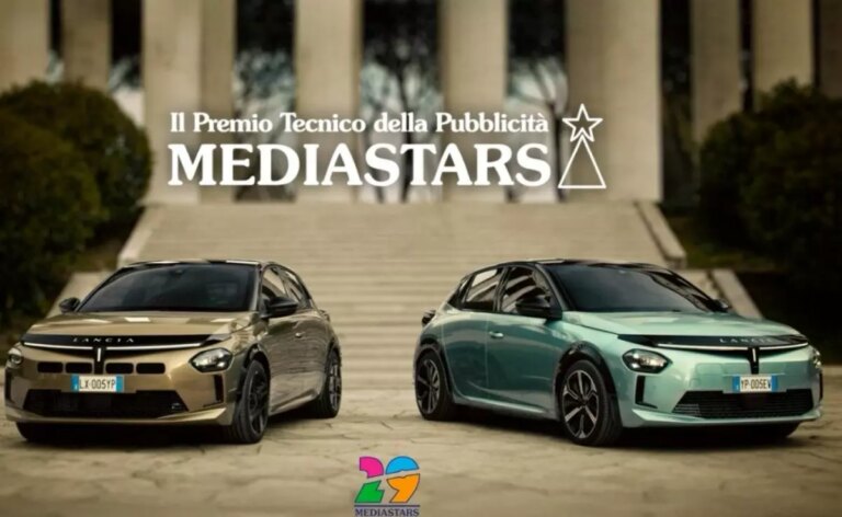 Nuova Lancia Ypsilon premiata al concorso Mediastars