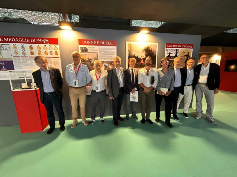 Europei Genova, inaugurata mostra “Dalla storia alla scherma”
