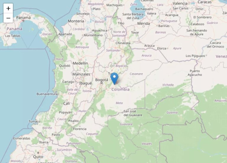 Scossa di terremoto di magnitudo 6.6 a Bogotà, in Colombia