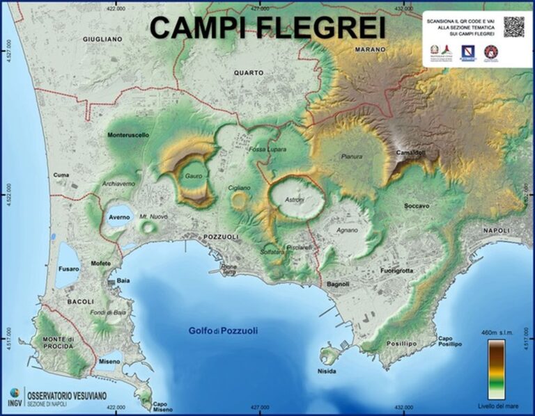 Terremoto di magnitudo 3.2 nei Campi Flegrei