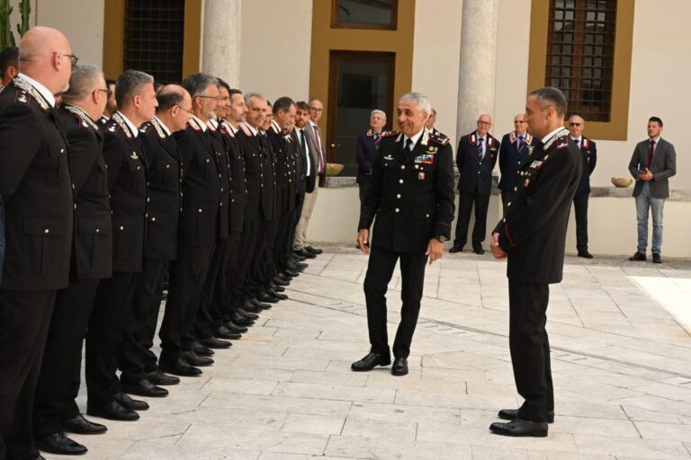 Il generale Spina lascia il Comando della Legione Carabinieri “Sicilia” per il nuovo incarico alla DCSA
