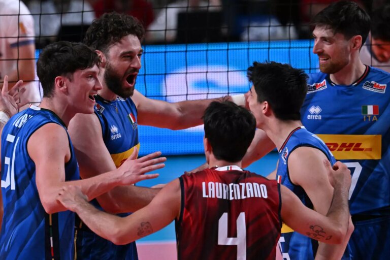 L’Italia del volley batte 3-0 la Cina e sigla la quinta vittoria in Nations League