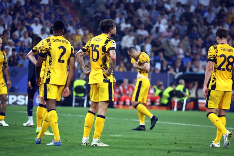 Inter travolta 5-0 a Monaco, è un’altra finale amara. Il Psg vince la sua prima Champions League