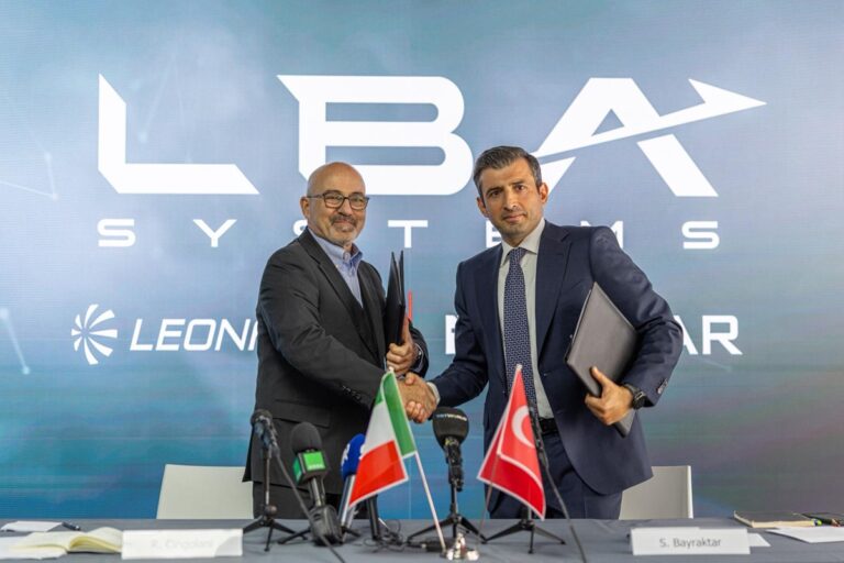 Leonardo e Baykar siglano una joint venture per lo sviluppo di tecnologie Unmanned