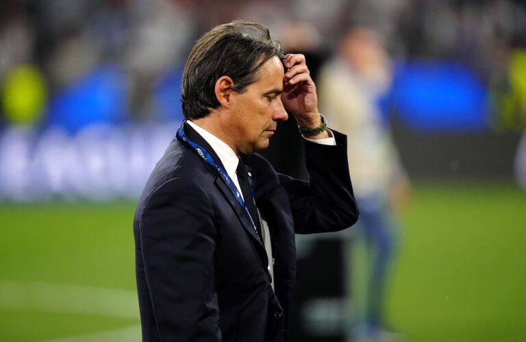 Disfatta Inter in finale di Champions, Inzaghi “Zero titoli, ma bravissimi lo stesso”