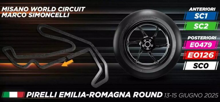 A Misano arriva l’inedita specifica posteriore E0479