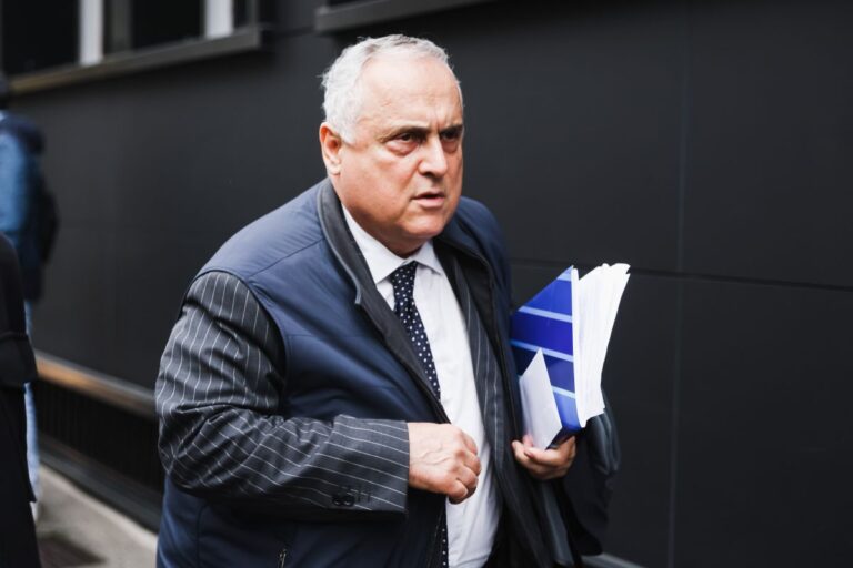 Lotito in ospedale per accertamenti “Nessun malore”