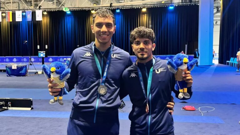 Damiano Di Veroli oro alle Universiadi di Essen, bronzo per Tommaso Martini